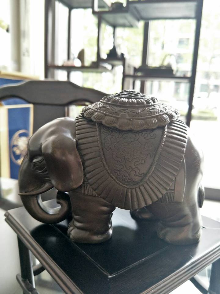 水陸法會第一席供品-精緻銅象