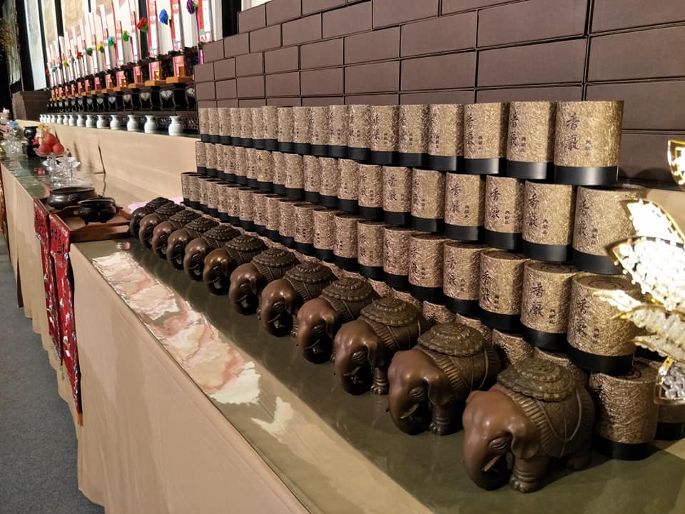 水陸法會第一席供品-精緻銅象