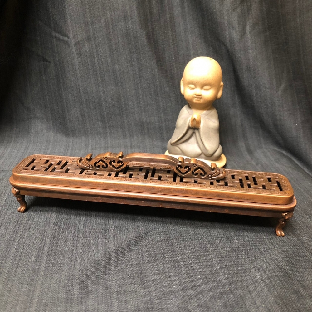 仿古長型臥香爐