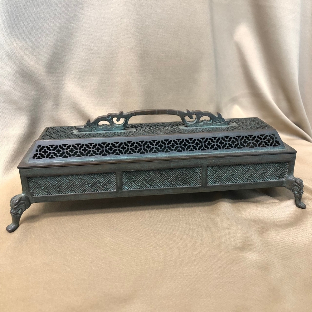 仿古長型臥香爐