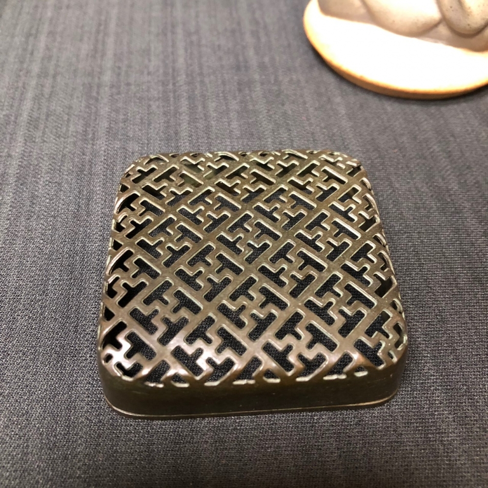 精緻提手小銅爐