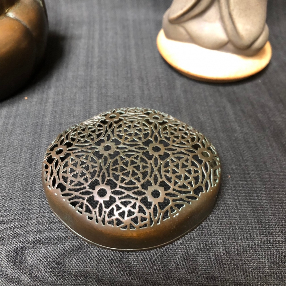 精緻提手小銅爐