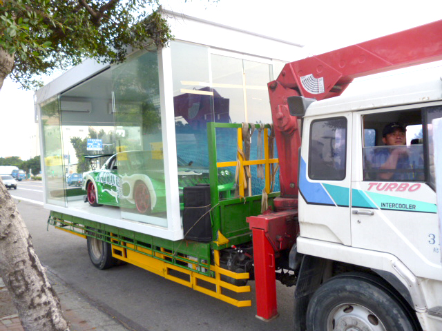 高雄車展行動展示