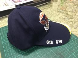 嘎嘎屋台灣製 空軍便帽 帽子 棒球帽 六聯隊 帽C3-109
