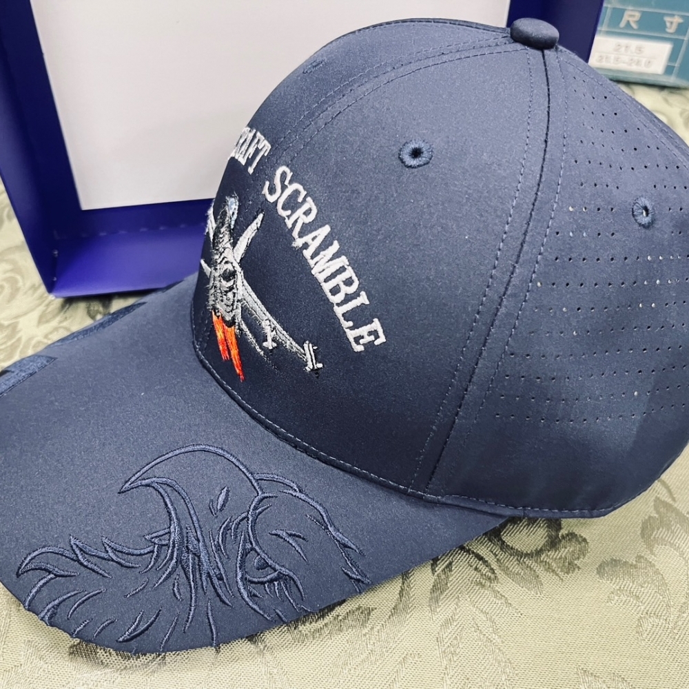 【我愛空軍】台灣製 IDF 便帽 透氣布 棒球帽 專門製造美國大聯盟帽廠 藍色C3-162