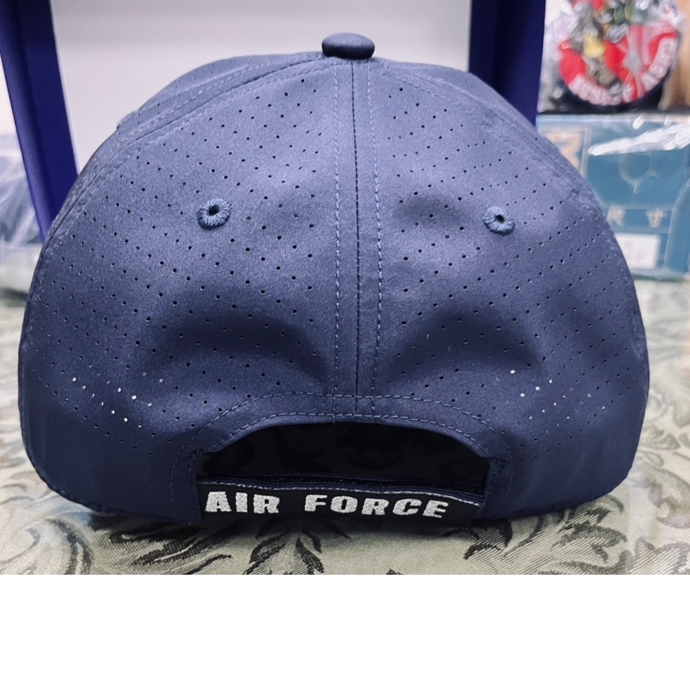 【我愛空軍】台灣製 幻象 便帽 透氣布 棒球帽 專門製造美國大聯盟帽廠 藍色C3-161