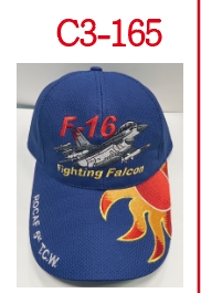 {我愛空軍}台灣製 花蓮基地開放 F-16戰鬥機 太陽花便帽 藍色C3-165