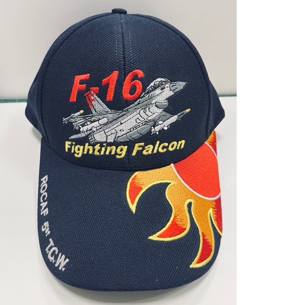 {我愛空軍}台灣製 F-16戰鬥機 太陽花便帽 深藍色C3-168