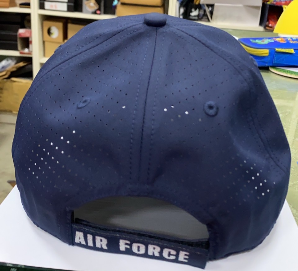 【我愛空軍】台灣製 空軍軍徽便帽 棒球帽 深藍色C3-77 專門製造美國職棒日本職棒各隊便帽之優良帽廠