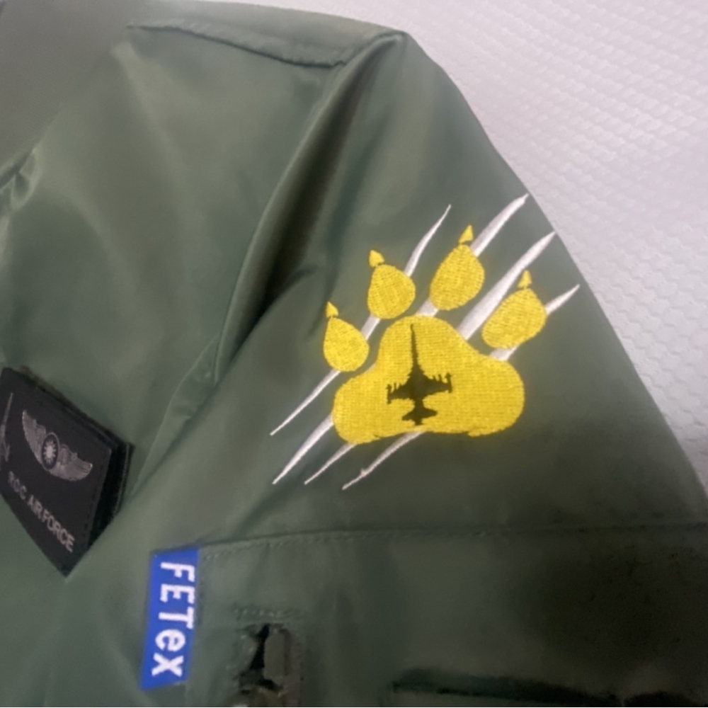 TH42A【我愛空軍】  台灣製 空軍高教機&F-5E 飛行夾克 防風雙透氣飛行夾克 薄夾克 飛夾 綠色G-MA1-TH42A