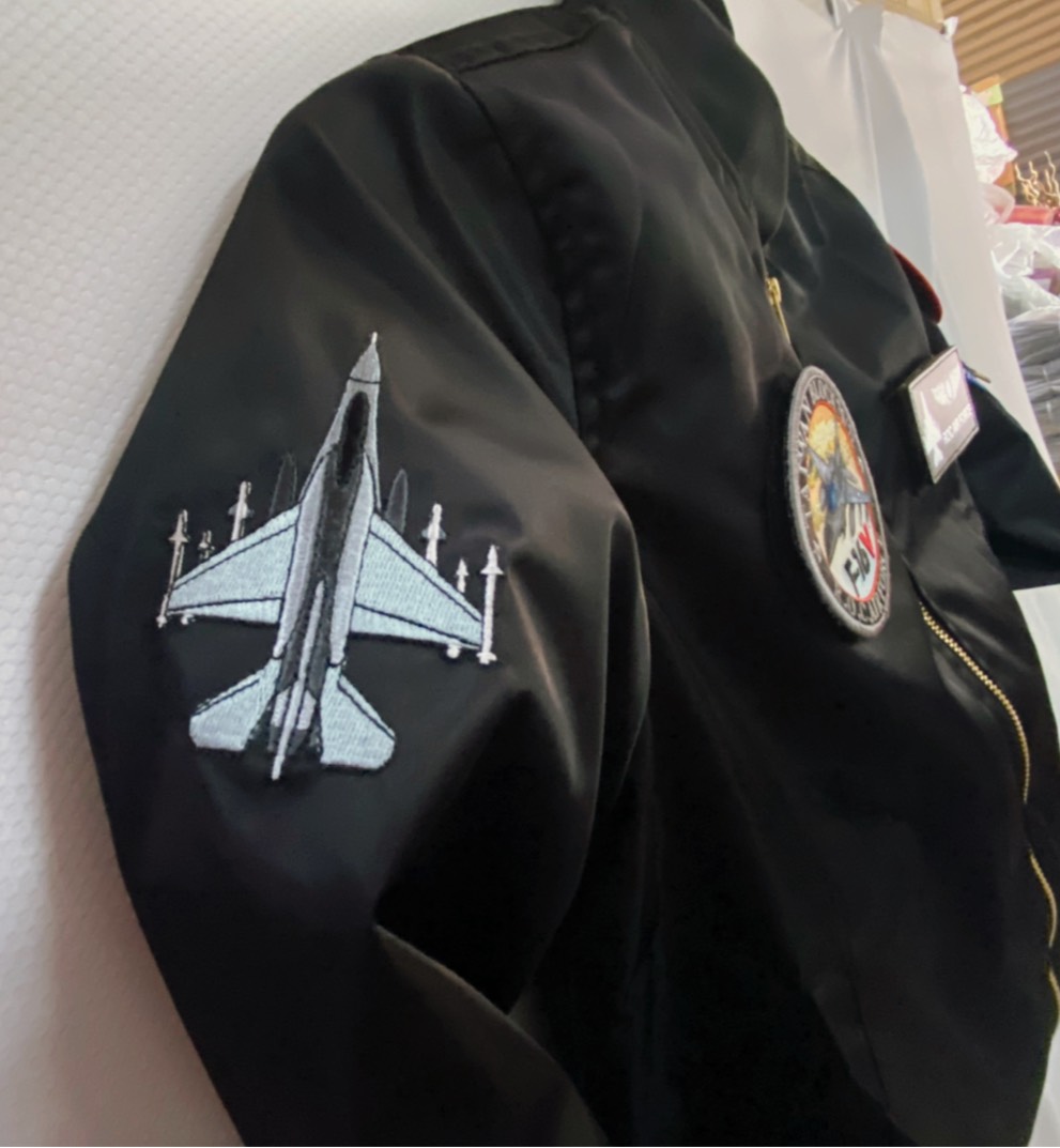 TH30【我愛空軍】  空軍F16黑色 飛行夾克台灣製 防風透氣   飛夾 G-MA1-TH30