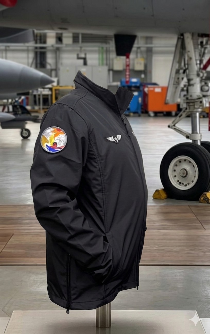 TH101【我愛空軍】2026 必收單品！極簡黑 × 機能軍事風夾克