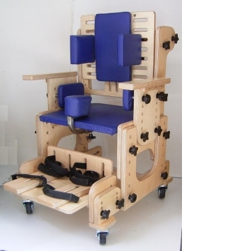漢翔木製課用擺位椅