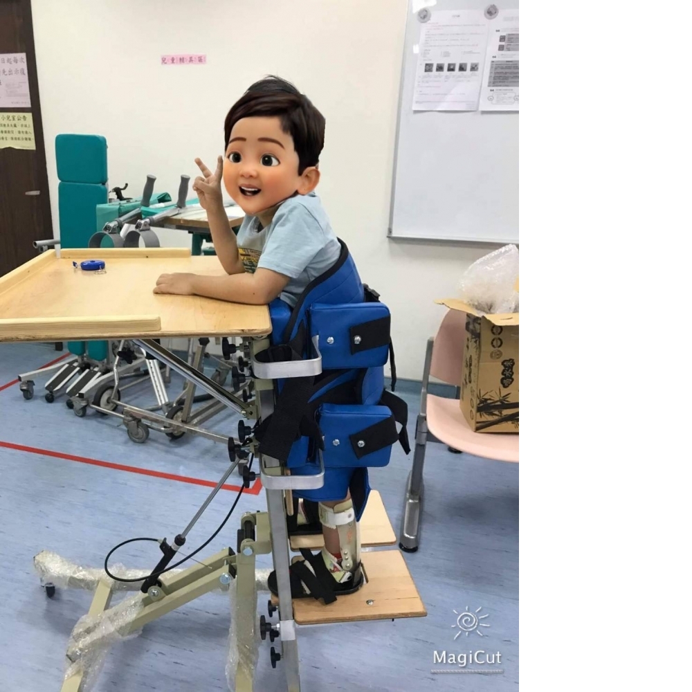 前趴式站立架(不繡鋼量身訂製型)