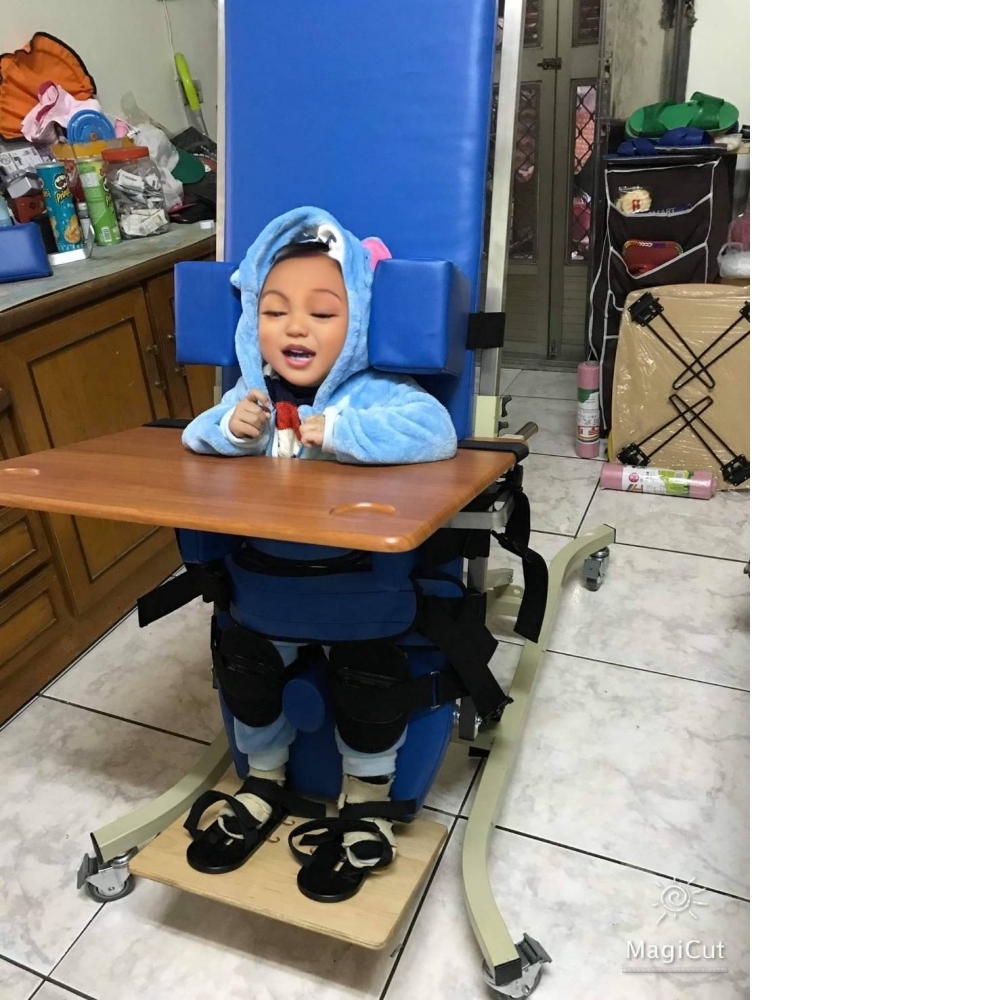 後仰式站立架(仰躺式不繡鋼量身訂製型) 