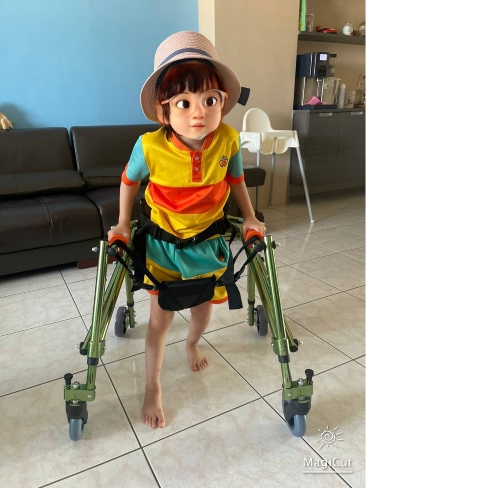 姿勢控制型助行器(量身成長型)