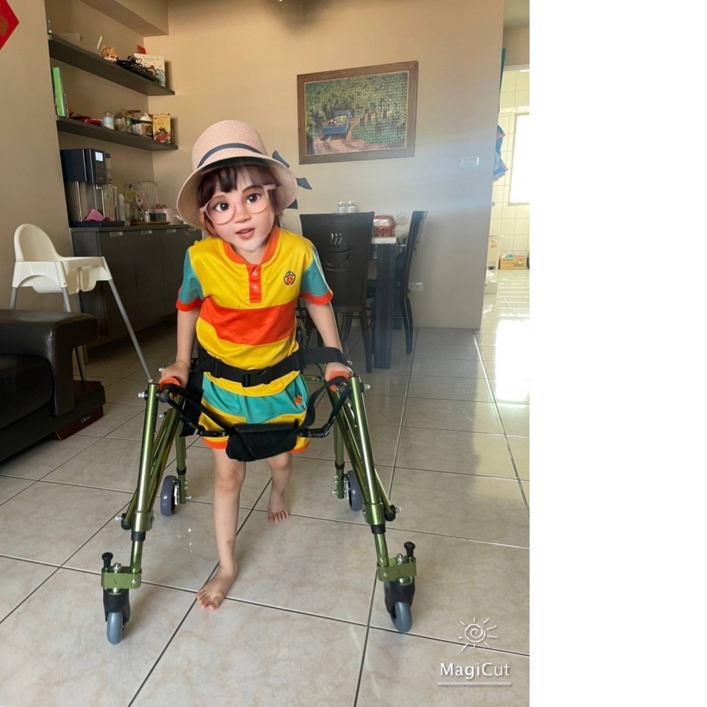 姿勢控制型助行器(量身成長型)