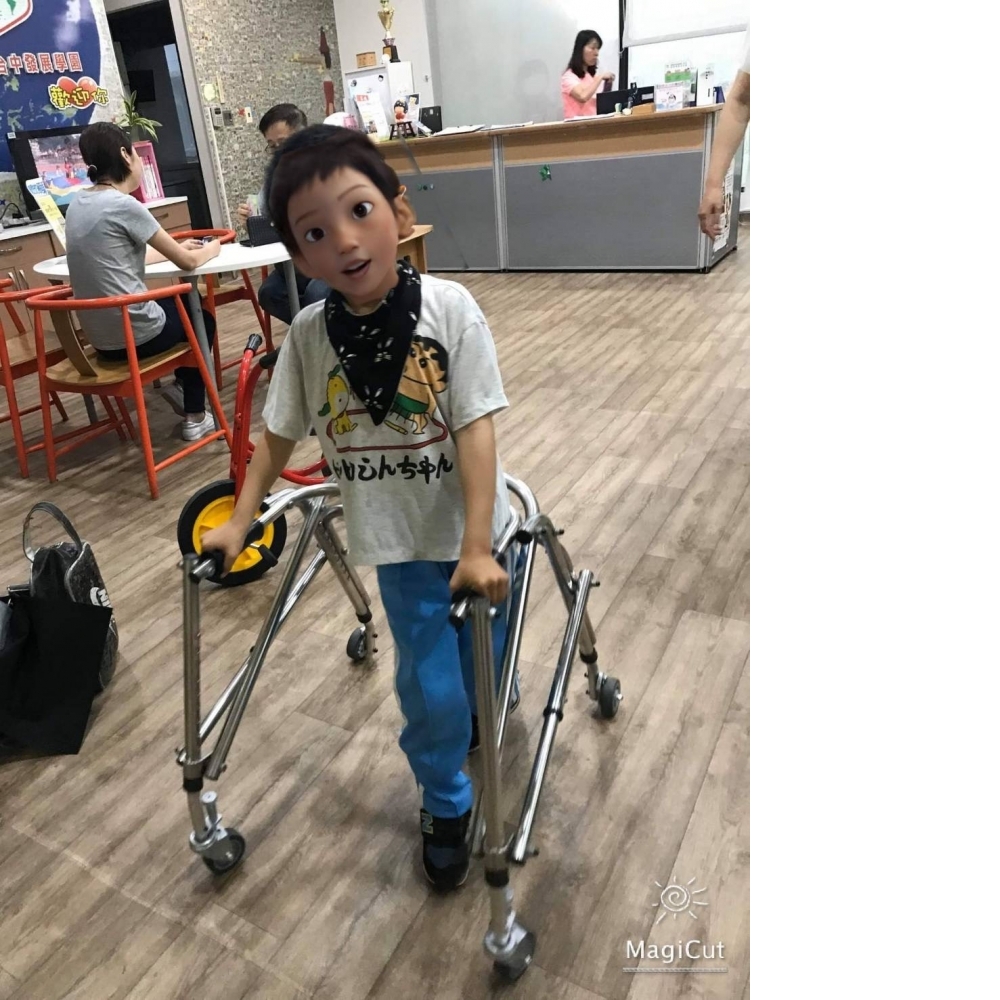 姿勢控制型助行器(量身成長型)