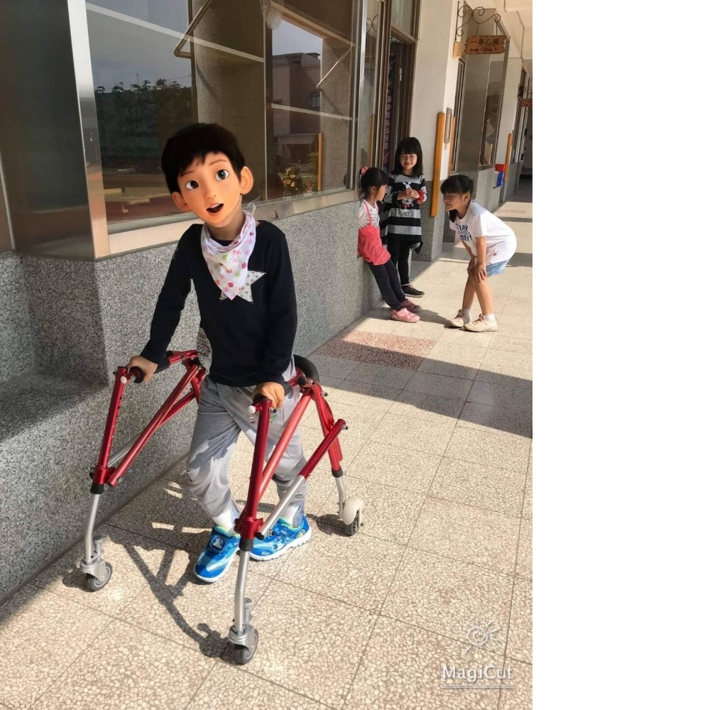 後拉式助行器(量身成長型)