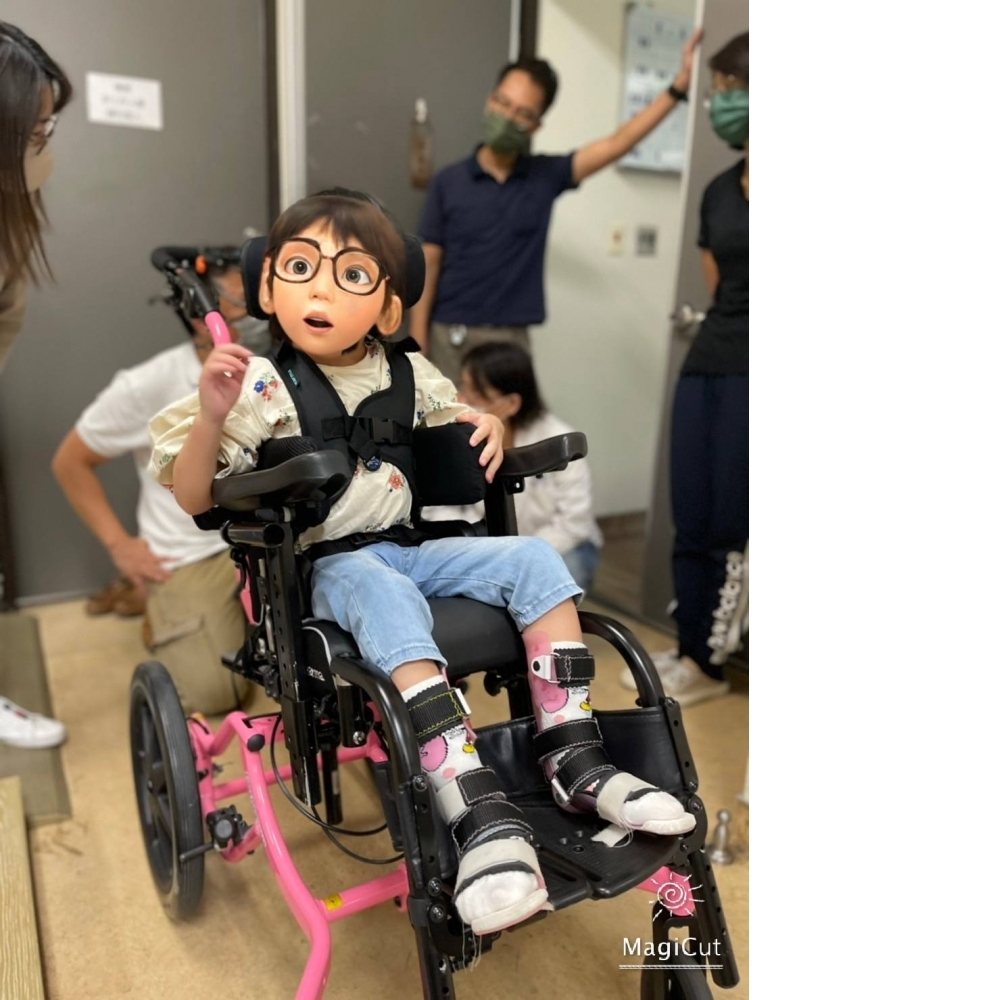 康揚擺變袋鼠 擺位輪椅c款