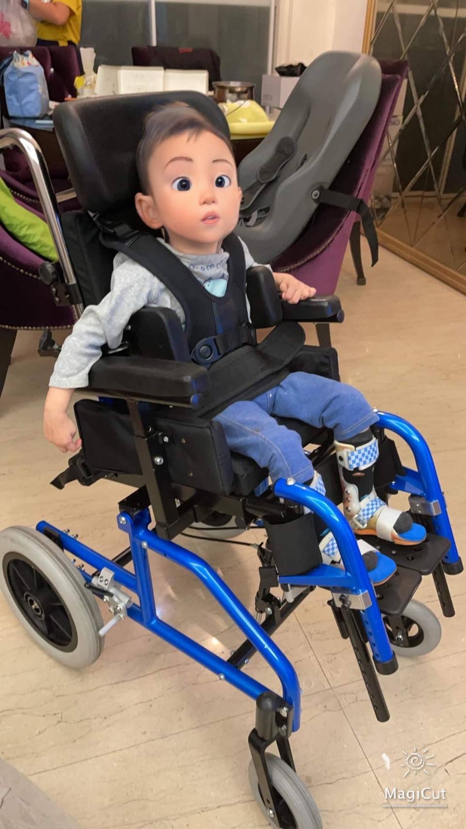  輪椅-客製型(模組化量身訂製款) 輪椅C款