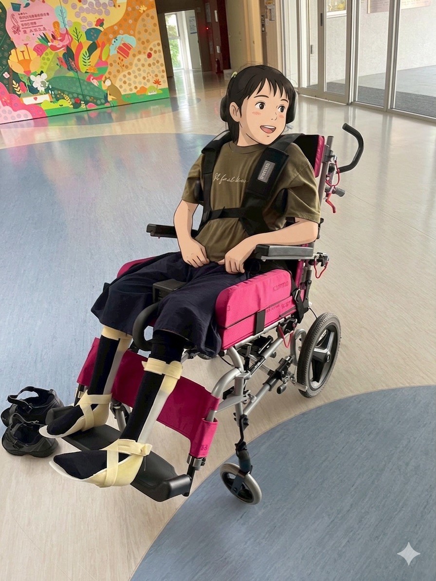 百變袋鼠 擺位輪椅c