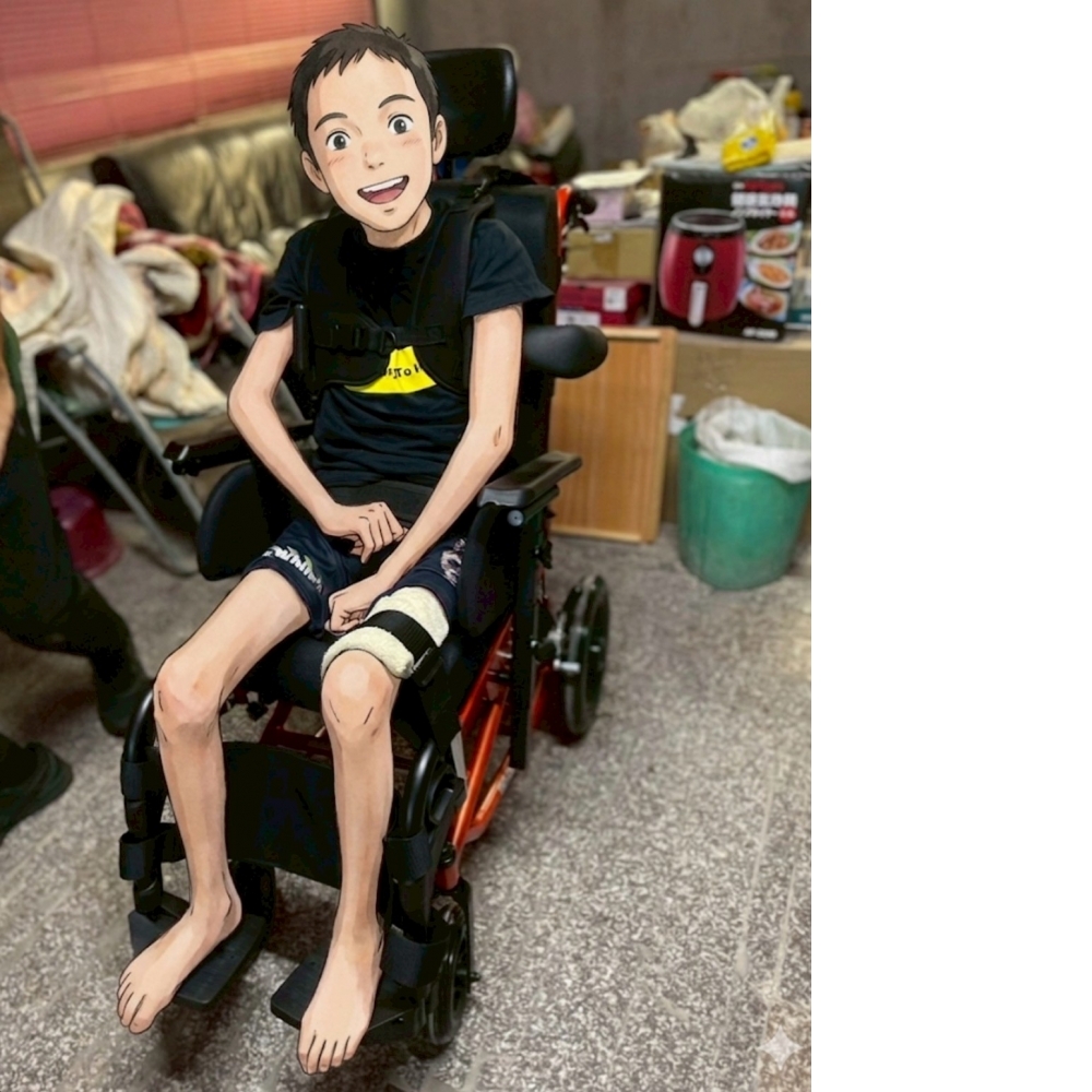 百變袋鼠 擺位輪椅c款