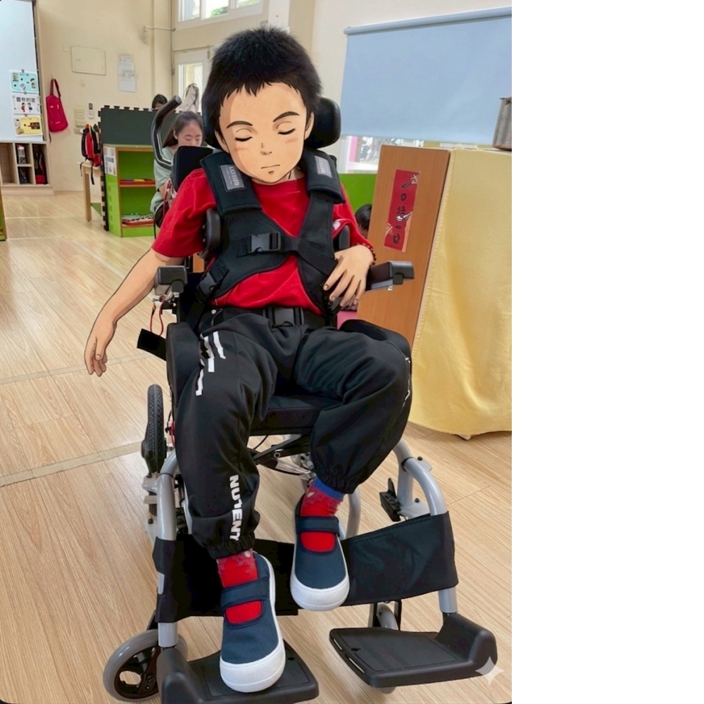 百變袋鼠 擺位輪椅c款