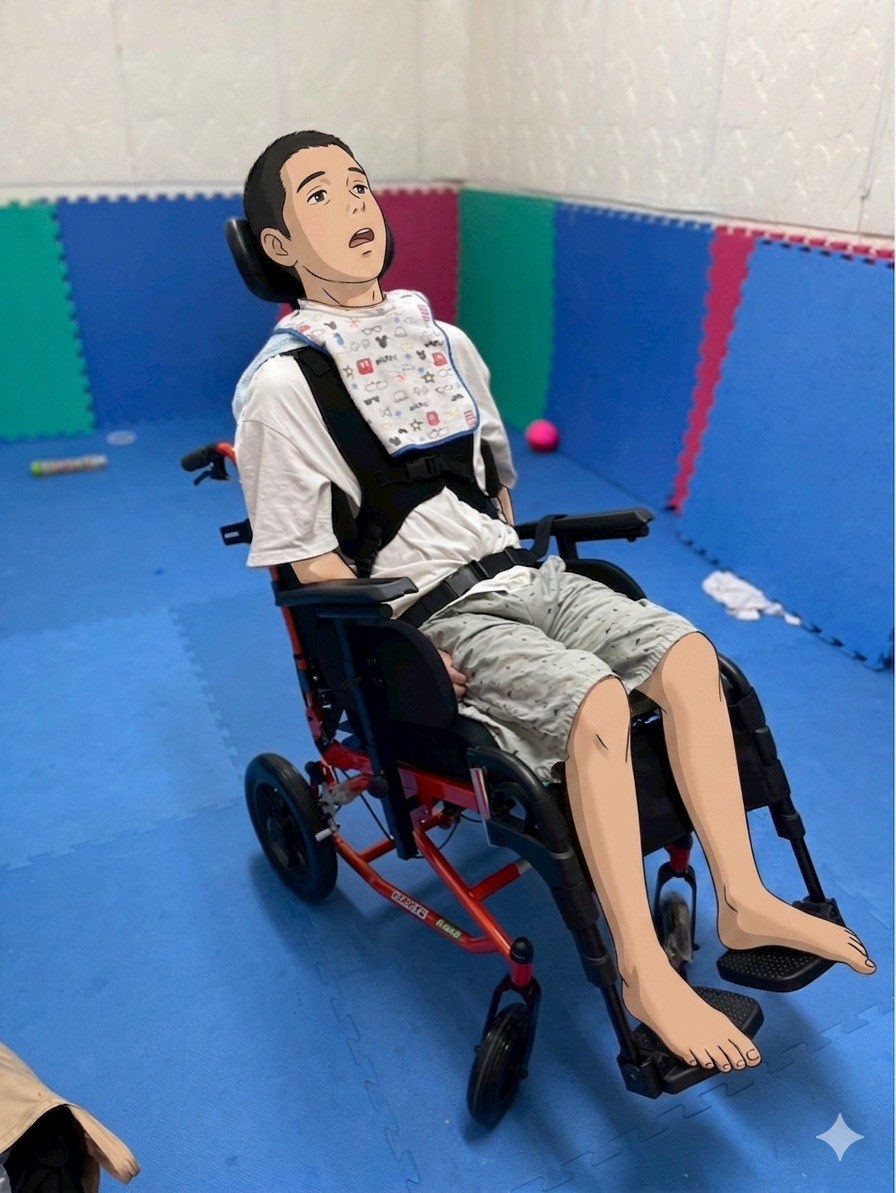 百變袋鼠 擺位輪椅c款