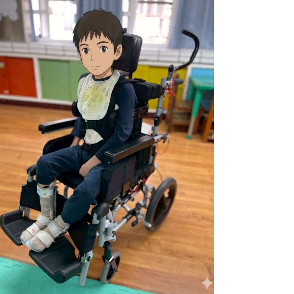 百變袋鼠 擺位輪椅c款
