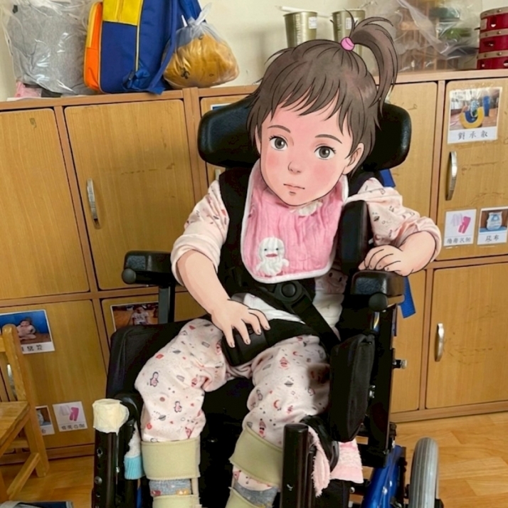 百變袋鼠 擺位輪椅c款