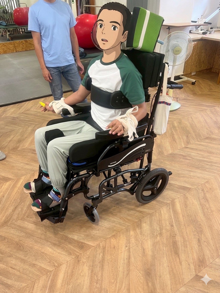 百變袋鼠 擺位輪椅c款