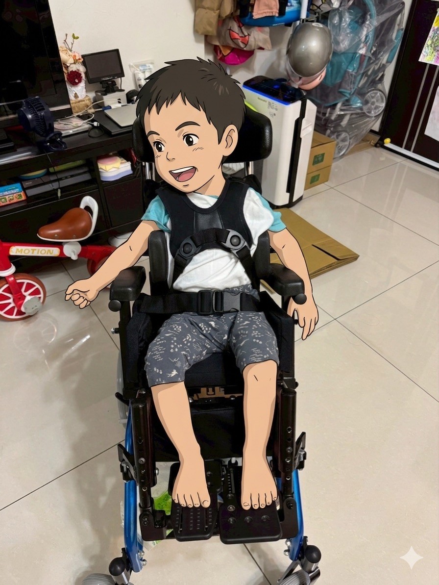 百變袋鼠 擺位輪椅c款