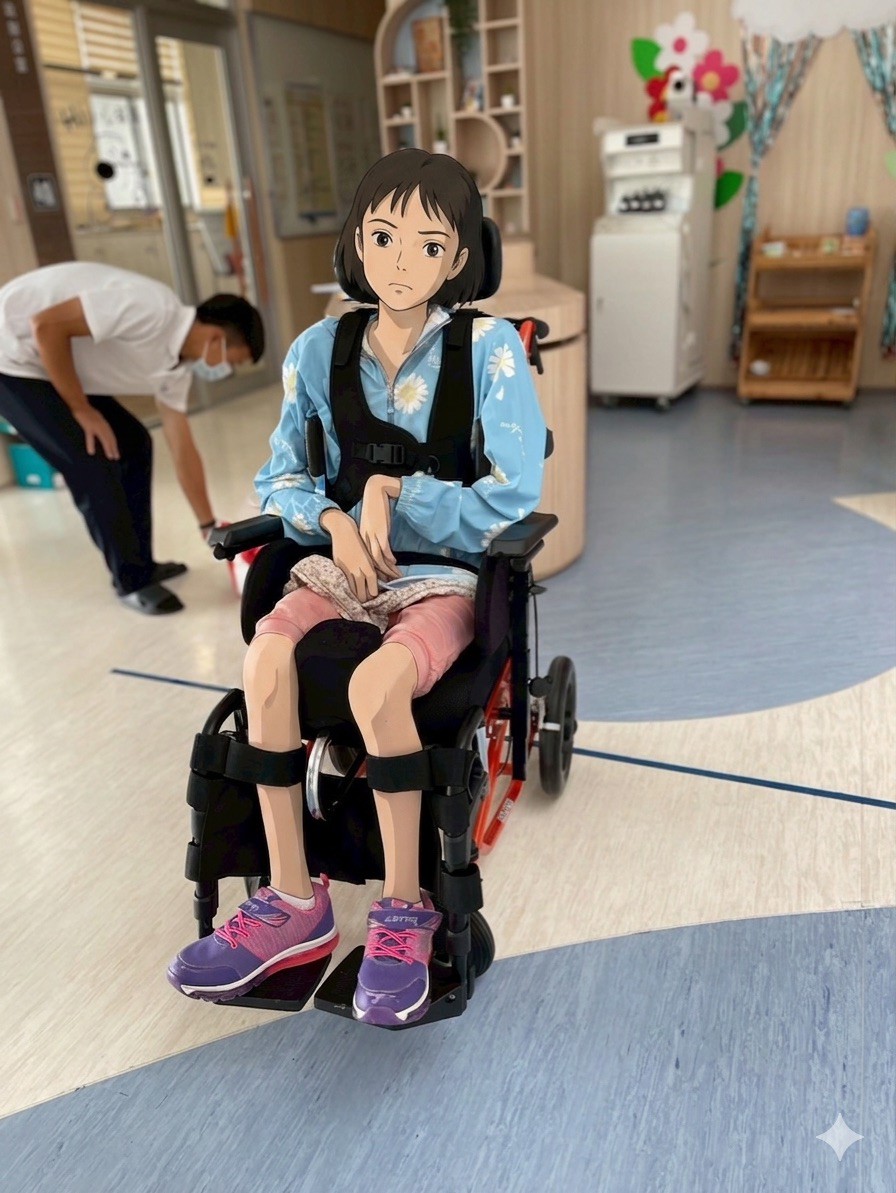 百變袋鼠 擺位輪椅c款
