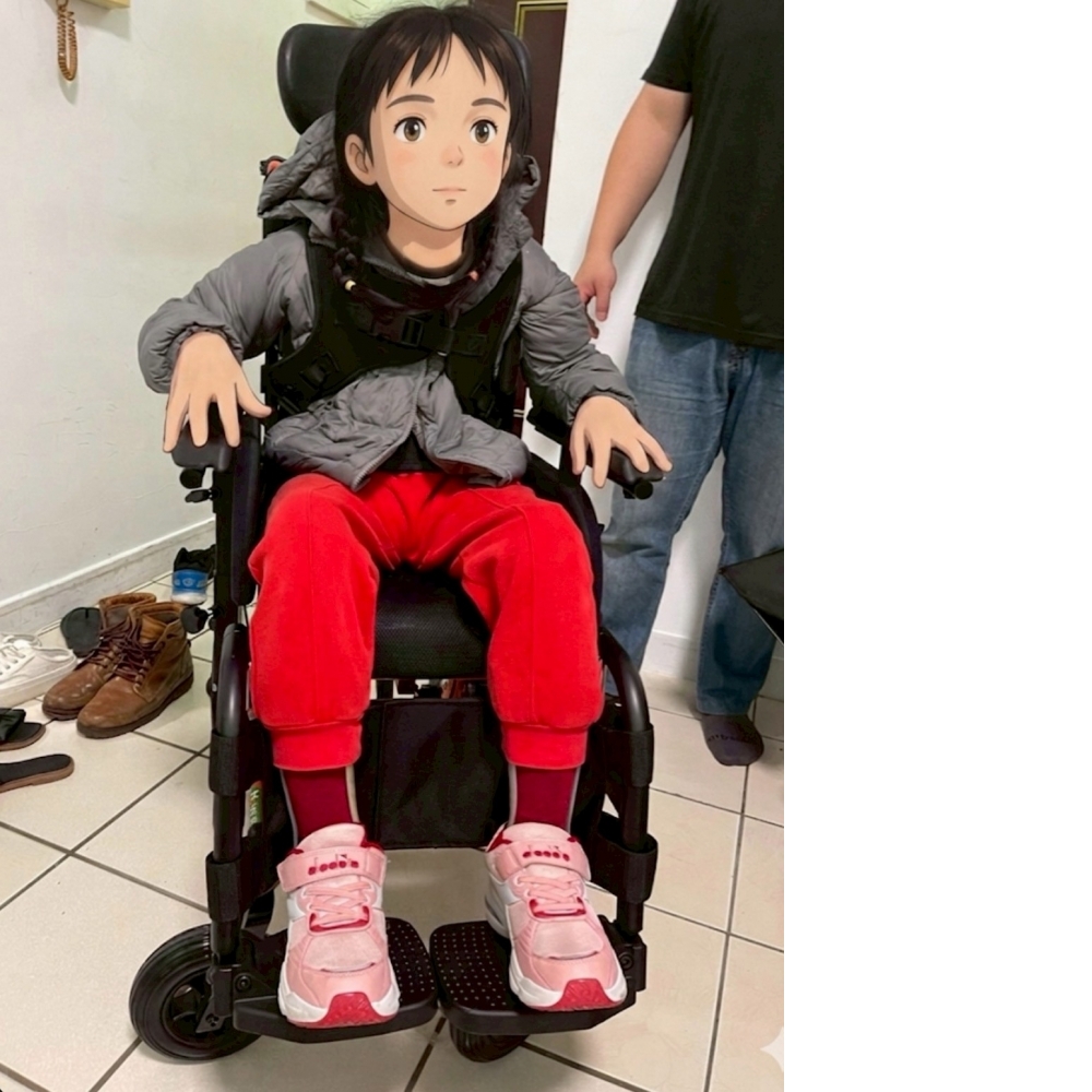 百變袋鼠 擺位輪椅c款