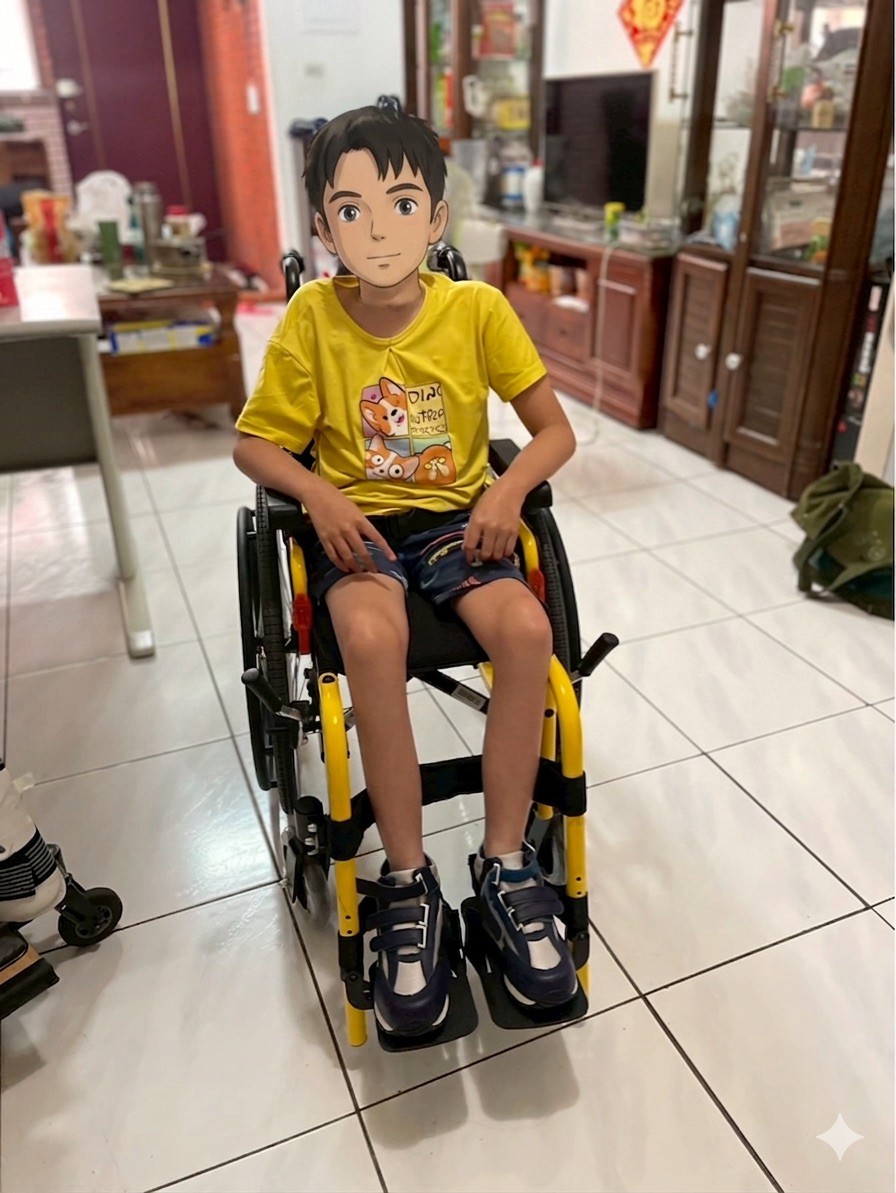 百變袋鼠 擺位輪椅c款