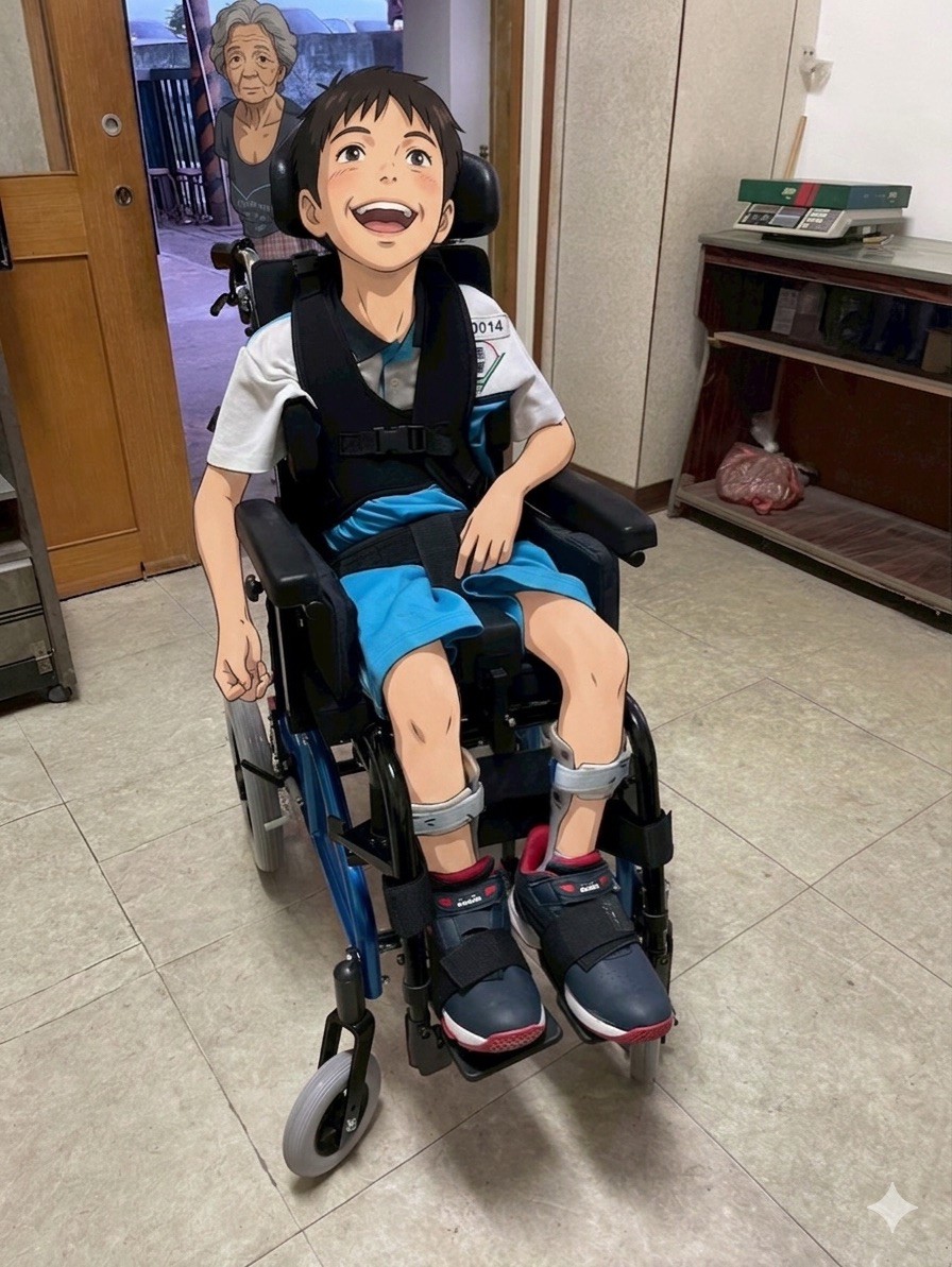 百變袋鼠 擺位輪椅c款