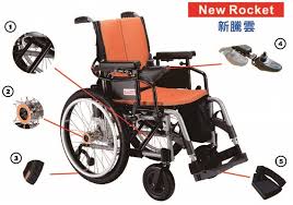 崴鴻清風 鋰電池電動輪椅