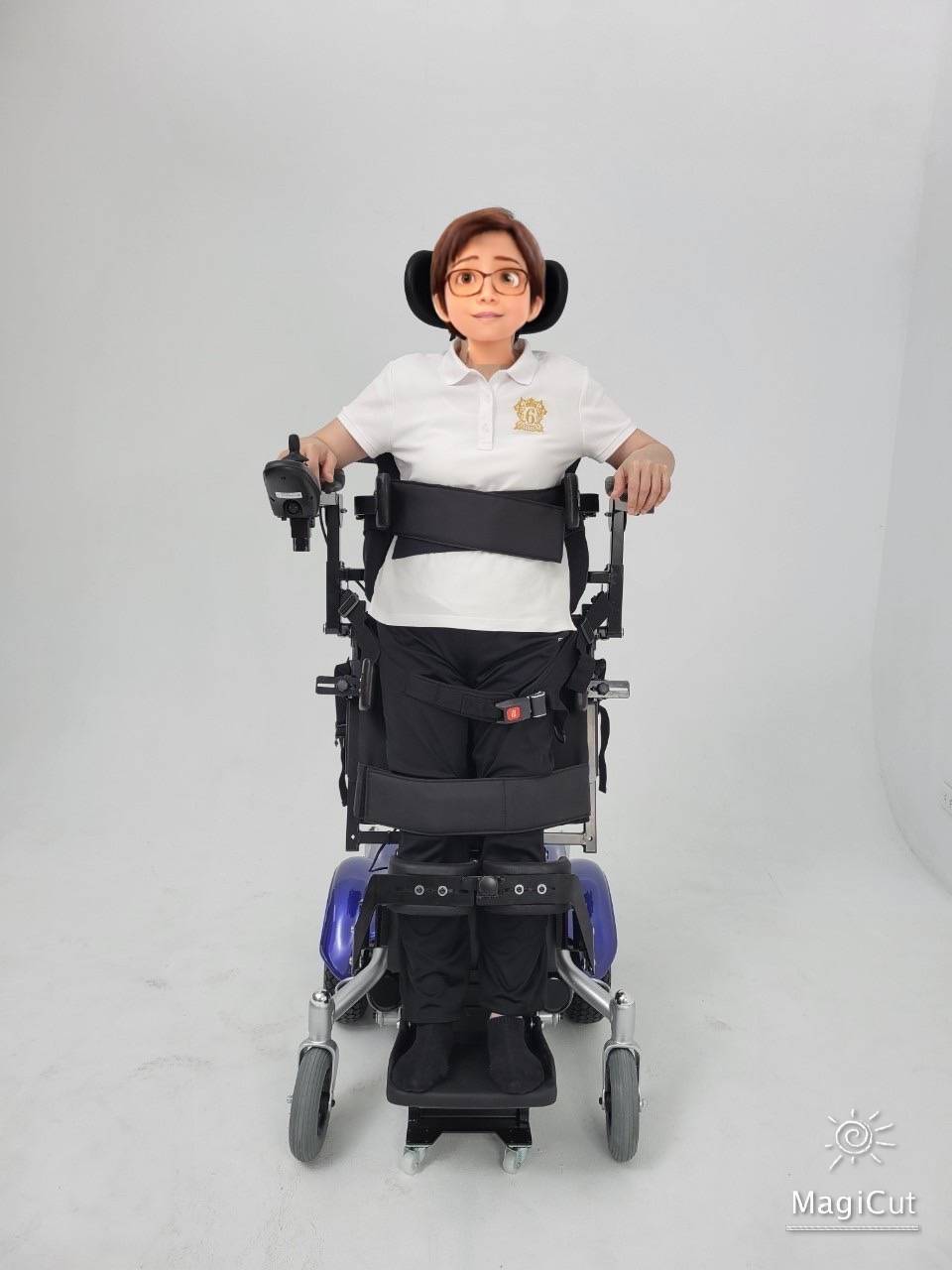 富宥站立式電動輪椅
