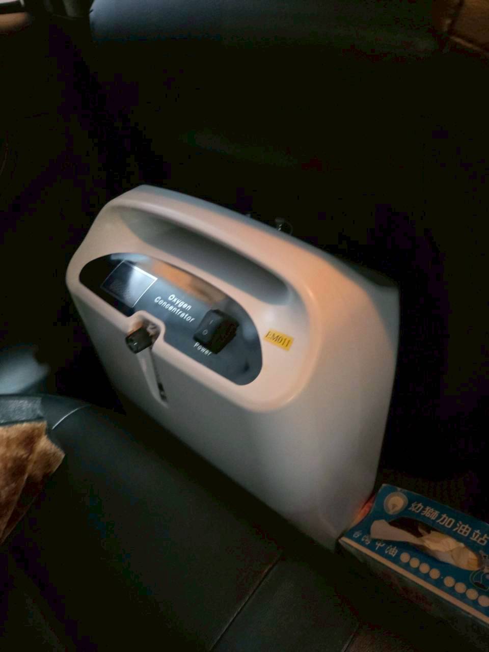 台中大甲氧氣機出租推薦-盟洲MJMT車載專車送機紀錄-安心醫療