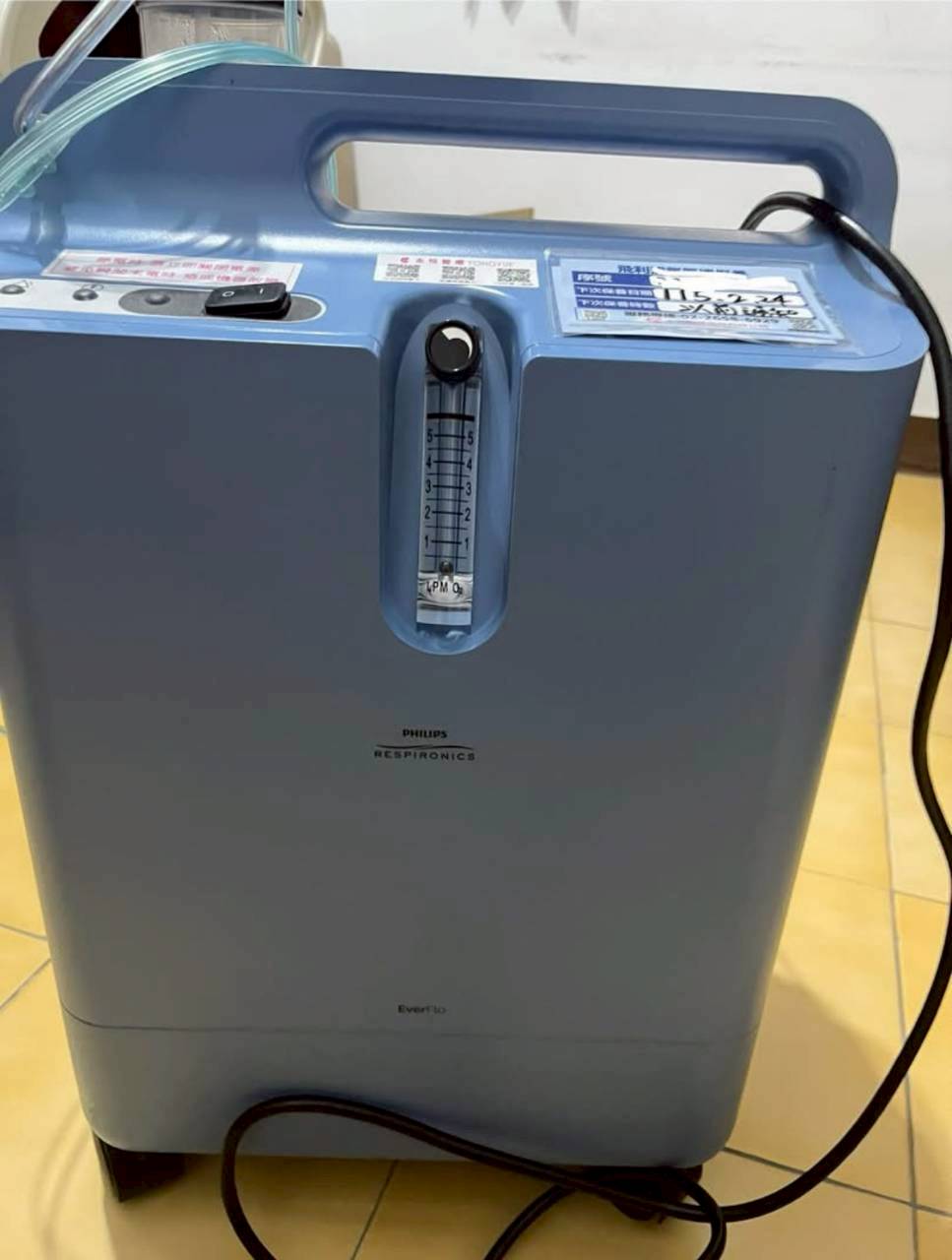 氧氣機出租推薦-Philips EverFlo五公升日常保養與濾網維護-安心醫