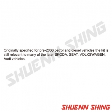 VW, Audi正時工具組 (13pcs) T-4007