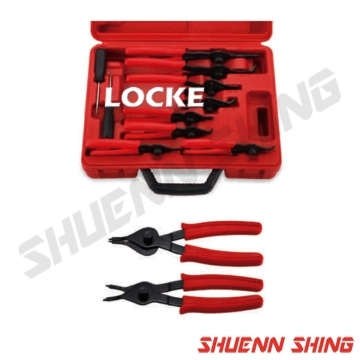 10件式彈簧鉗組 T