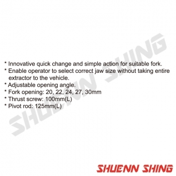 多功能球頭拔卸組 (5pcs) T-2101