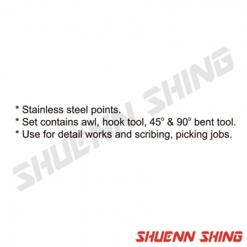 小型油封拉拔器組(5pcs) T-1146