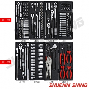 7抽工具車附三抽工具組J-3931+225