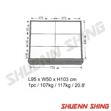 8抽大型工具車 F-10318