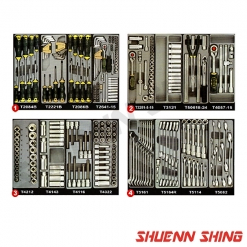 8抽工具車附五層工具組 F-10218+295