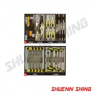 7抽工具車附六層工具組 F-10217+286