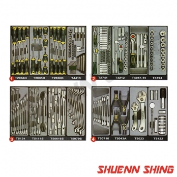 8抽工具車附六層工具組 F-10218+288